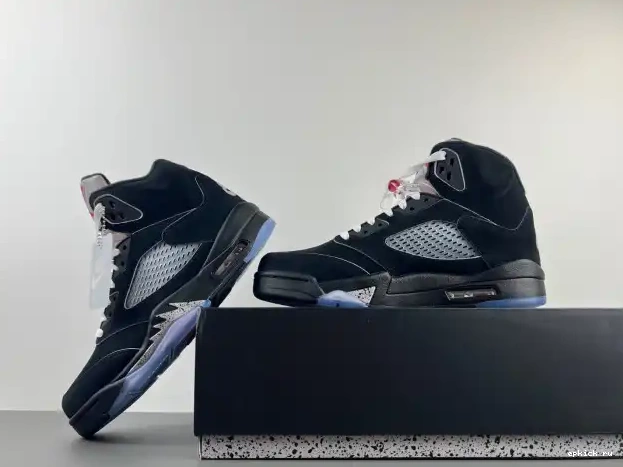 Rep Black Air Metallic HF3975-001 Jordan 5 Reimagined 0221