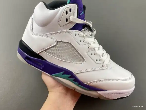 Rep Air 5 136027-108 Retro Jordan (2013) Grape 0210