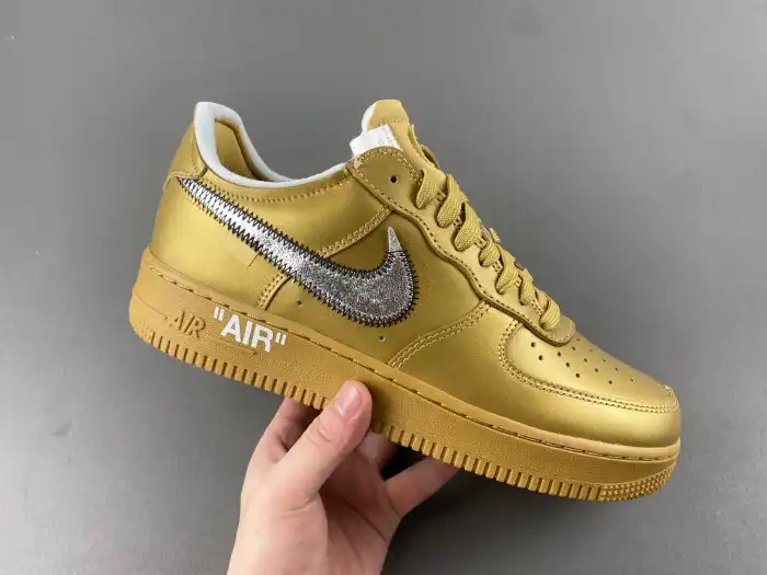 Cheap Nike Air Force 1 Low Off-White Gold AO4297-800 0203