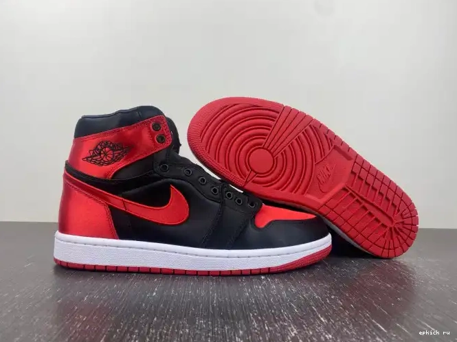 Rep Jordan Air Satin 1 WMNS OG Bred FD4810-061 High 0215