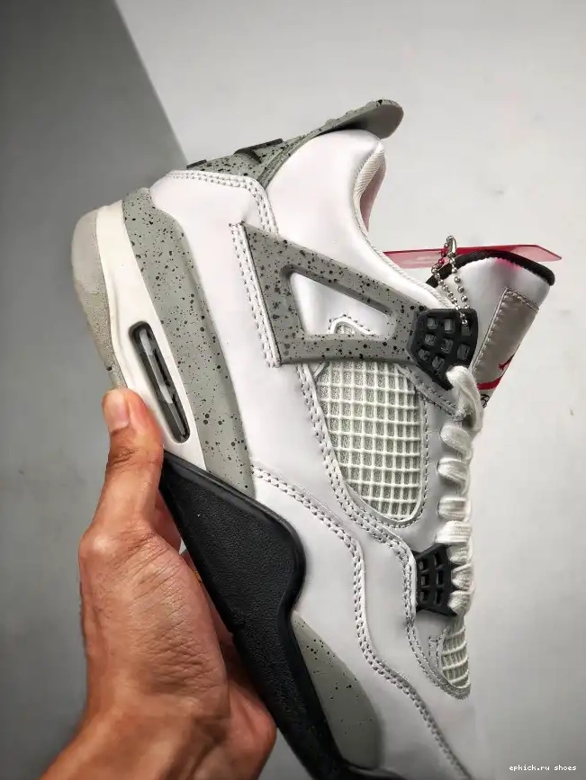 Cheap 840606-192 (nike) Cement OG White Jordan Air 4 0225