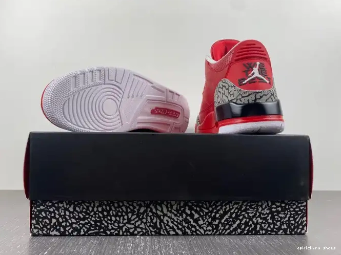 Rep DJ Retro 3 Grateful Air Jordan AJ3-770438 Khaled 0210