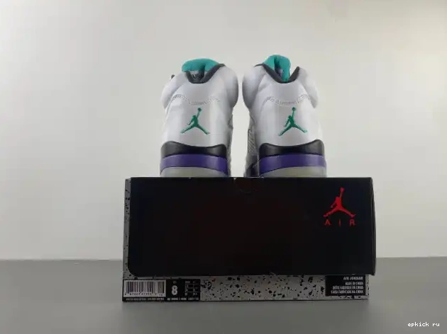 Rep Air 5 136027-108 Retro Jordan (2013) Grape 0210