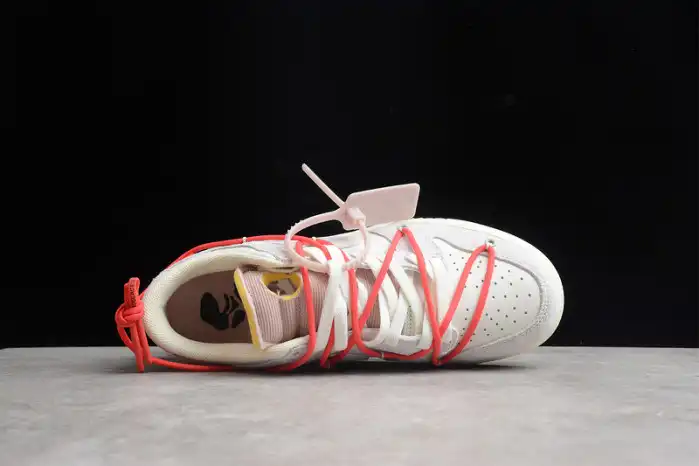 Cheap OFF-WHITE X DUNK LOW 'LOT 33 OF 50' DJ0950-118 0201