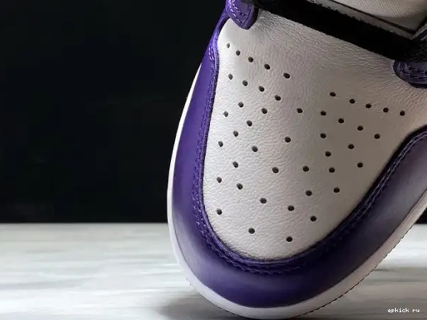 Rep High Air Court 1 555088-500 OG Jordan Purple 0208