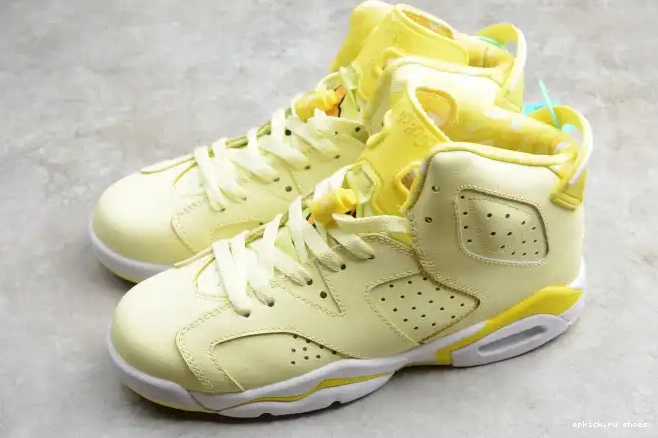 Cheap Jordan (GS) Air Dynamic Retro 6 Floral Yellow 543390-800 0221