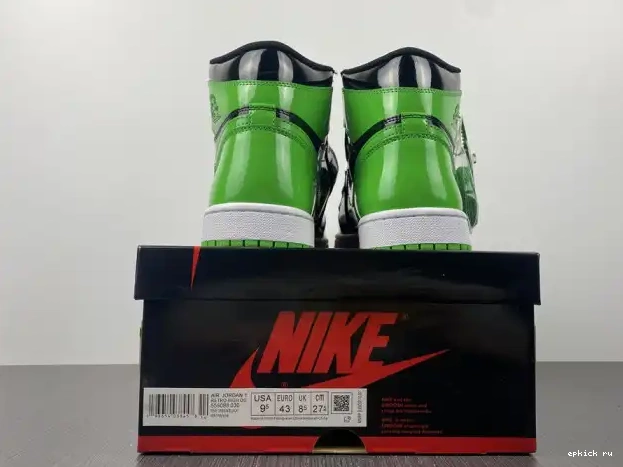 Rep OG 1 High Green 555088-030 Pine Jordan Air 0221