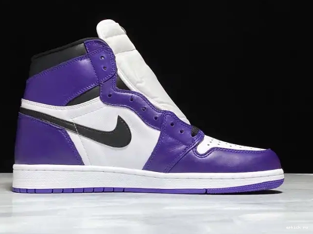 Rep High Air Court 1 555088-500 OG Jordan Purple 0208