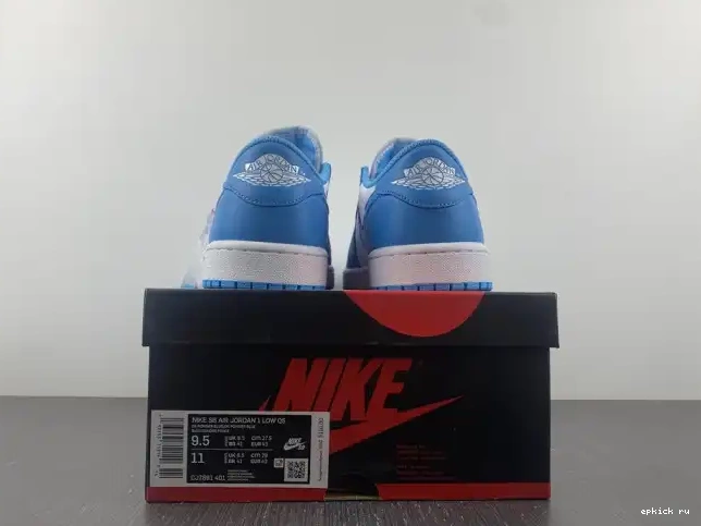 Rep Nike UNC Air 1 SB Jordan Low CJ7891-401 x 0226