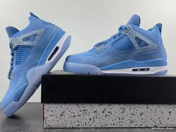 Cheap 4 Jordan HO12MNJDLS247 Retro UNC (PE) 0222