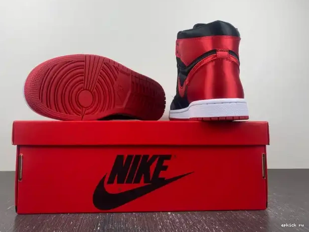 Rep Jordan Air Satin 1 WMNS OG Bred FD4810-061 High 0215