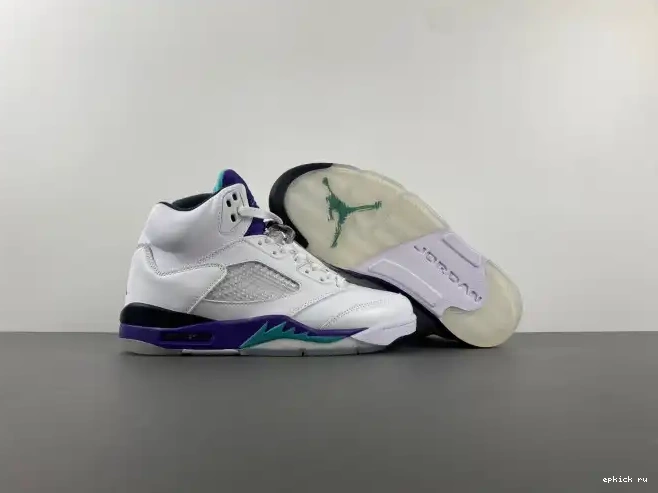 Rep Air 5 136027-108 Retro Jordan (2013) Grape 0210