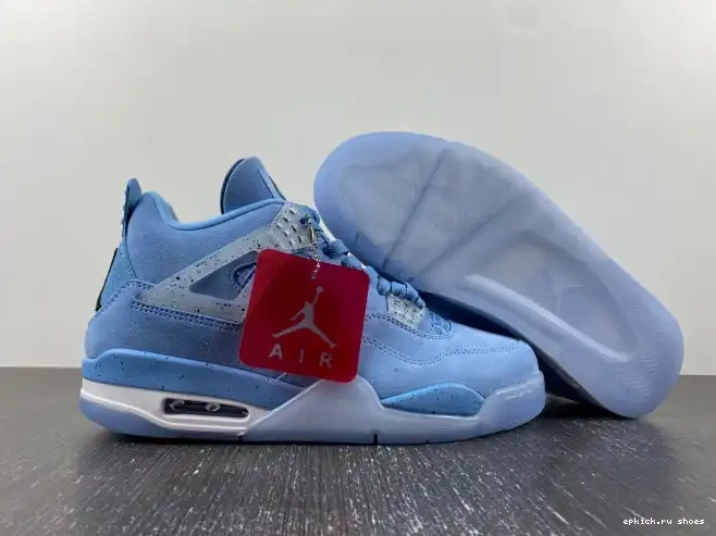 Cheap 4 Jordan HO12MNJDLS247 Retro UNC (PE) 0222