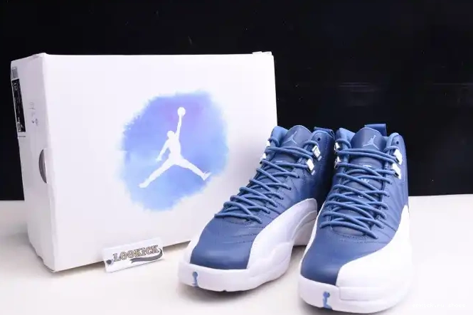 Cheap Stone 130690-404 12 Blue Air Jordan Retro 0213