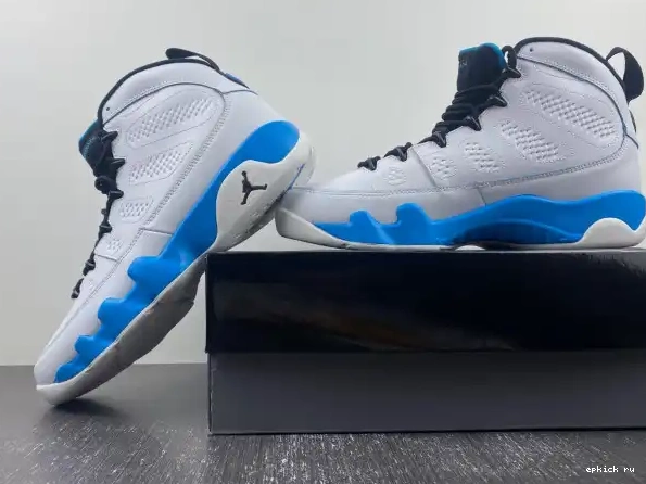 Rep 9 Air Powder Jordan FQ8992-101 Blue 0220