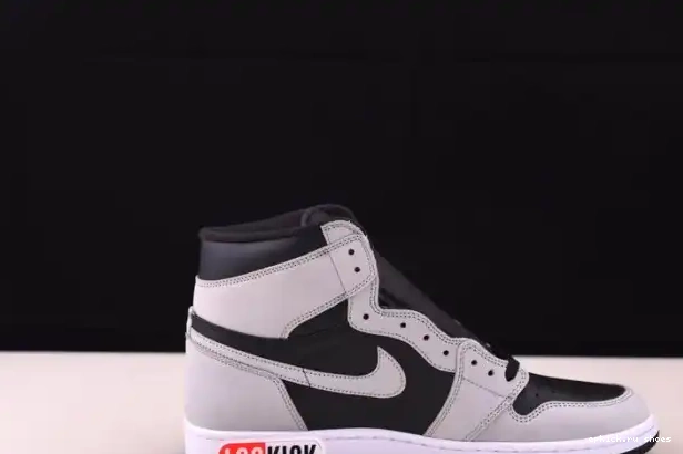 Rep High 1 Grey Jordan Light Black White Smoke Retro Air 555088-035 0319