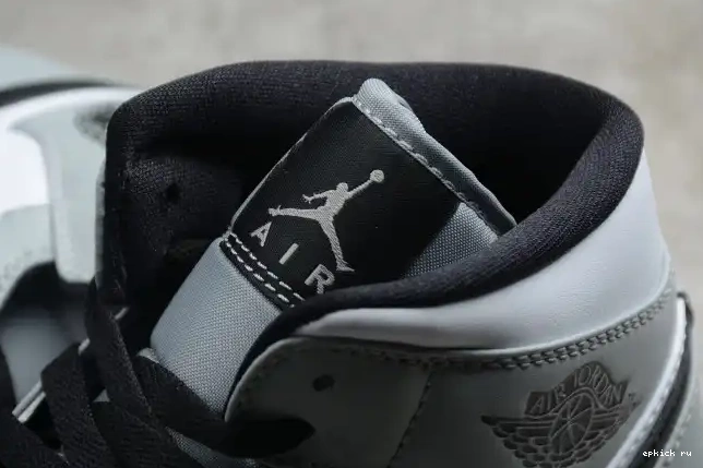 Rep Light 554724-092 1 AIR Grey Smoke Jordan Mid 0318