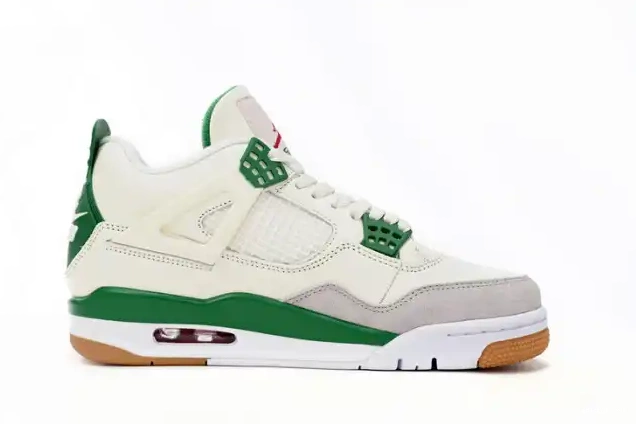 Cheap SB Jordan DR5415-103 4 Pine Retro Green 0317