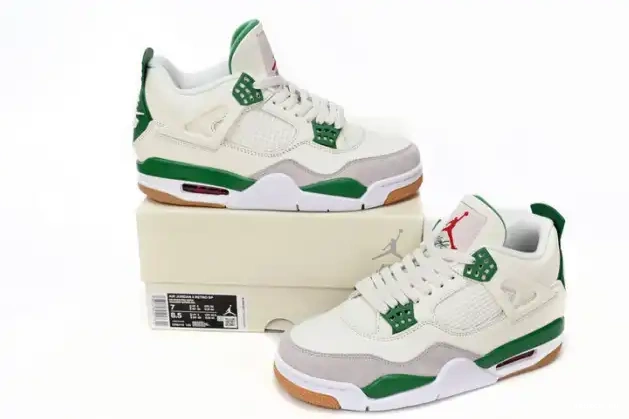 Cheap SB Jordan DR5415-103 4 Pine Retro Green 0317
